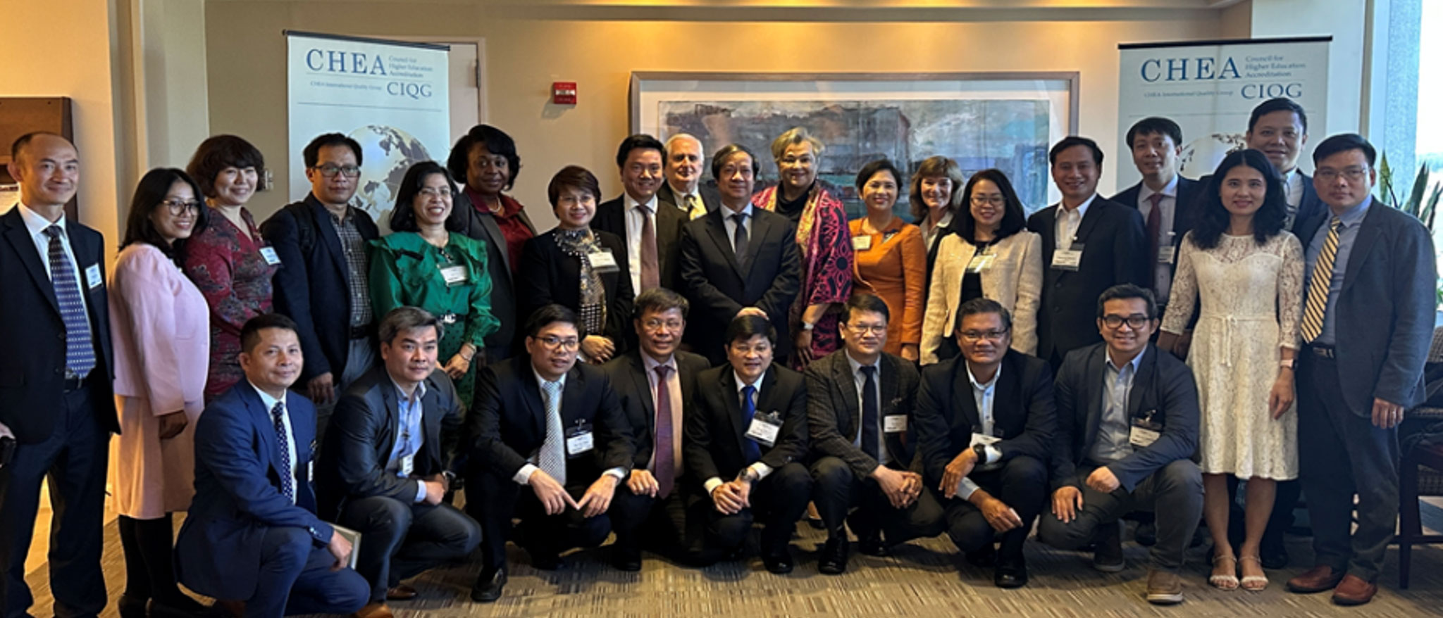 CHEA members and Vietnam Delegation