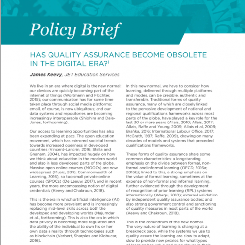 Has Quality Assurance Become Obsolete in the Digital Era?