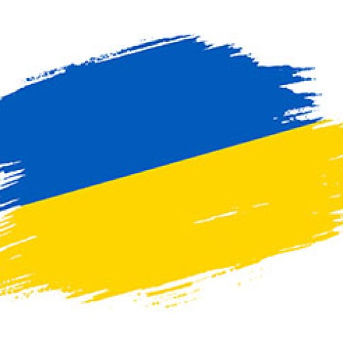 Ukranian colors: Blue and Gold