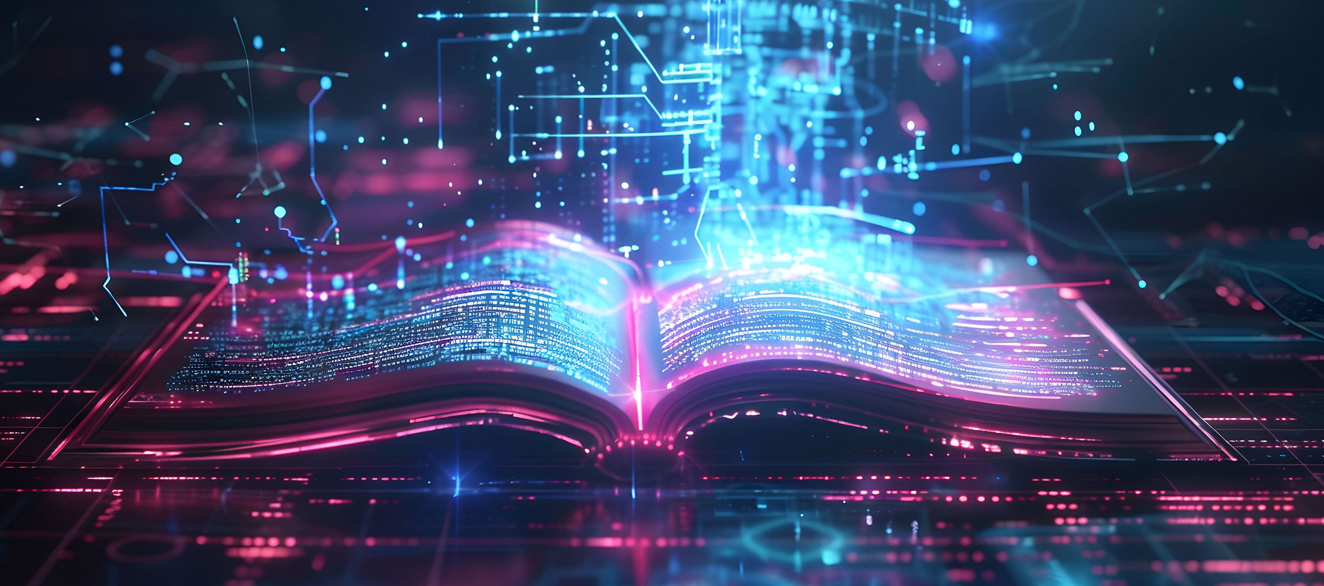 Book with tech background