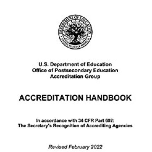 Accreditation Handbook Cover