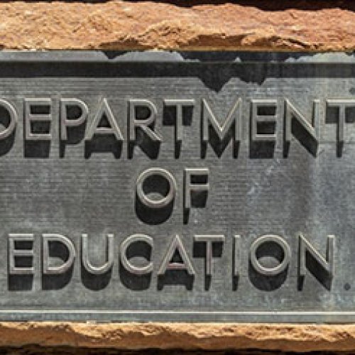 Department of Education plaque
